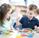 Монтессорі головоломка дерев'яний танграм Shapes Puzzle геометричні фігури пазли для дітей головоломка дерев'яна мозаїка логічна настільна гра розвиваюча іграшка навчальні картки форми тварини предмети STEM сортер 2 металеві коробки для зберігання - изображение 2