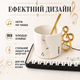 Керамическая чашка с блюдцем Clear Notes 200 мл с музыкальными нотами и блюдцем в форме клавиш пианино - изображение 4