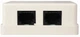 Розетка RJ-45 внешняя двухпортовая Cor-X UC-2208B - изображение 2
