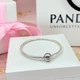 Срібний браслет Pandora Pandora Moments 590728 (16) - зображення 6