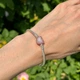 Срібний браслет Пандора Pandora з застібкою Rose 586292CZ (23) - изображение 5