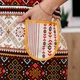 Фартух бавовняний "Карпатський орнамент" 75х55 см - зображення 2