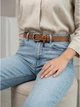 Ремень женский из натуральной кожи Weatro zhin-kit-23k-0079 110 см Коричневый (3090342693) - изображение 2
