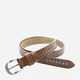 Ремень женский из натуральной кожи Weatro zhin-kit-23k-0083 110 см Коричневый (3090411586) - изображение 3