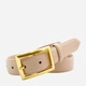 Ремень женский из натуральной кожи Weatro zhin-kit-28k-0101 105 см Бежевый (3090419071) - изображение 4