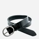 Ремень женский из натуральной кожи Weatro zhin-kit-28k-0102 110 см Черный (3090420092) - изображение 3