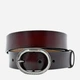 Ремень женский из натуральной кожи Weatro zhin-kit-28k-0103 110 см Темно-коричневый (3090421262) - изображение 1