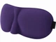 Маска для сну із широкою гумкою Lemmi 3D Violet - зображення 3