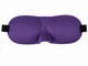 Маска для сну із широкою гумкою Lemmi 3D Violet - зображення 6