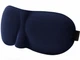 Маска для сну із широкою гумкою Lemmi 3D Deep Blue - зображення 1