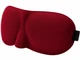 Маска для сну із широкою гумкою Lemmi 3D Red - зображення 3