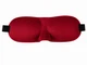 Маска для сну із широкою гумкою Lemmi 3D Red - зображення 6