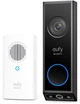 Відеодзвінок Eufy E340 Black з додатковим дзвінком Chime - зображення 1