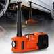 Набір 3в1 електричний домкрат, компресор і ліхтарик, 180W, 12V, 3.5т, ZSY01-X, Помаранчевий - зображення 2
