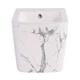 Біде підвісне Qtap Tern 520x350x330 мм, Marble QT17551303GMR - зображення 3