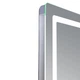 Зеркало Qtap Mideya (MI2) 600х800 с часами, с LED-подсветкой Touch, с антизапотеванием, диммером, рег. яркости QTMID60080049627 - изображение 4