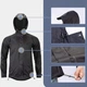 Куртка дощовик Rockbros YPY013BK4XL дихаюча вітрозахисна XXXXL Чорний (Rockbros-YPY013BK4XL) - зображення 2