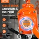 Ручний ланцюговий таль VEVOR HX0.5-3 / 0.5 т / 2.8 м / Помаранчевий Б/В k3 - зображення 6