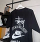 Мужская футболка Nike, черный, L (NK01) - изображение 2