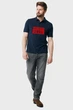 Мужская футболка-поло Guess, синий, розмір XL (NK3087952216) - зображення 1
