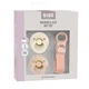 Набір: BIBS 0-6 міс Colour Pacifier & Loop Clip Gift Set Latex – Blush - зображення 1