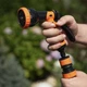 Ороситель ручной SEQUOIA SWSKIT3: пистолетный, пластиковый, цинковый, с 8 режимами регулирования давления воды, комплект из 2 коннекторов - изображение 4