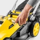 Акумуляторна газонокосарка Karcher LMO 34-18 Dual 18В, ширина косіння 34 см, висота зрізу 25-60 мм. - зображення 3