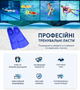 Ласти тренувальні короткі силіконові SONGXIN Q3-A для плавання в басейні, дайвінгу та снорклінгу чорні S (33-35) - зображення 2