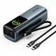Батарея универсальная Vention 20000 mAh 165W Gray TFT Display Type (FKFH0) - изображение 1