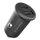 Зарядний пристрій ColorWay 2USB Car (Type-C PD20W + USB QC3.0 ) (38W) Gray (CW-CHA029PD-GR) - зображення 1