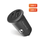 Зарядний пристрій ColorWay 2USB Car (Type-C PD20W + USB QC3.0 ) (38W) Gray (CW-CHA029PD-GR) - зображення 9