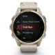 Смарт-часы Garmin fenix 8 43mm, AMOLED, Saph, SftGldSS/FogGryLeatherBnd, Excl, GPS (010-02903-40) - изображение 7