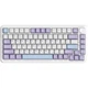 Клавіатура Ajazz AK820 Max Magnetic Switch White (AK820MAX-WM-PWB) - зображення 2