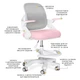 Крісло Mealux Neo Air Pink Grey (арт.Y-308 KPG) - изображение 5