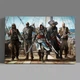 Интерьерная картина Кредо ассасина, Assassin’s Creed IV: Black Flag, декор в комнату геймера, 40×60 см (id0694) - изображение 1