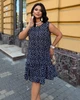 Женское платье легкое темно-синее 48-50 р1357.233 - изображение 4