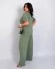 Женский костюм повседневный оливковый 48-50 р2317.0025 - изображение 3