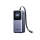 Внешний аккумулятор повербанк UGREEN Nexode 20000mAh 130W со встроенным кабелем Grey (PB723) - изображение 1