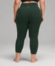 Легінси Lululemon Wunder Under High-Rise Tight 25" *Luxtreme Зелений US20/5XL LW5BPAS - зображення 2