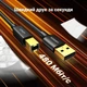Кабель Ugreen USB type А 2.0 - USB type B для принтеров, сканеров, МФУ 0.5 м Black (US135) - изображение 8