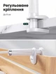 Гибкий держатель зажим для смартфона UGREEN настольный White (LP113) - изображение 5