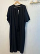 Женское кимоно длинное свободного кроя с поясом Modna KAZKA MKSH2840 - 52/54, Чорний - изображение 2