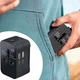 Адаптер дорожный HHT202 Сетевой переходник с двумя портами USB и защитой от перенапряжения Универсальный - изображение 8