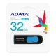 Флеш-накопичувач ADATA USB 3.2 UV 128 32Gb Black/Blue - зображення 2