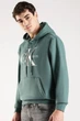 Мужское худи на флисе Calvin Klein 48(M) Зелёный (148849) - изображение 5