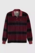 Поло Levi's 52(XL) Бордовый-полоски (148927) - изображение 5
