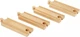 Додаткові рейки Brio Toy Trains Short Straight Track 4 деталі (7312350333343) - зображення 2