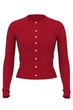 Кардиган Victoria's Secret 46(L) Бордовый (148379) - изображение 4