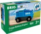 Lokomotywa akumulatorowa Brio Cargo Battery Train Engine Wooden Plastic Railway (7312350331301) - obraz 1