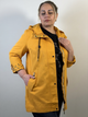 Куртка-парка жіноча демісезонна 2XL-7xl(46-56) Гірчичний 2XL - зображення 6